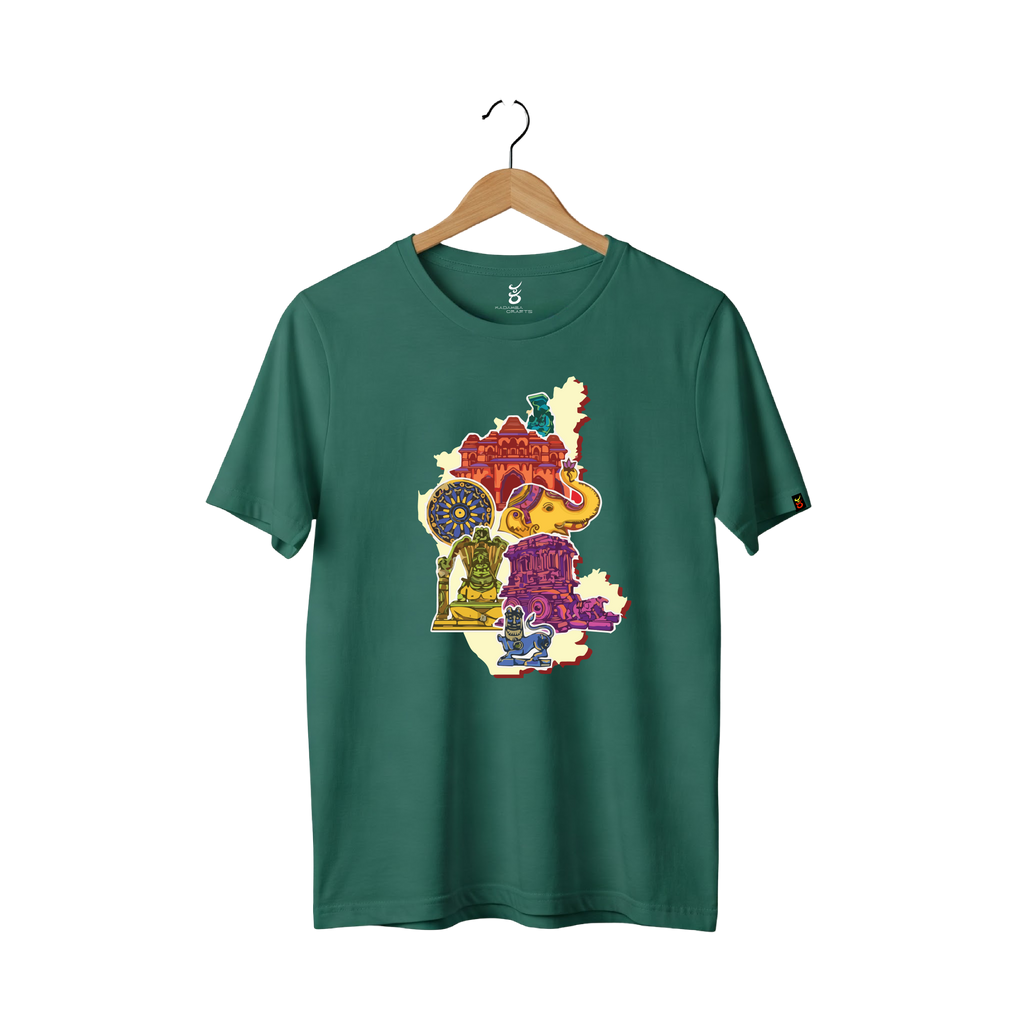Karnataka Monument | Ooru Suttona | Kannada TShirt